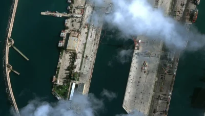 غـارات جوية إسـرائيلية تستهدف ريف طرطوس وميناء المدينة