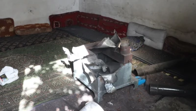 إصابة امرأة وطفلتها بانفـ..ـجار مخلّفات حـ..ـرب في بداما بإدلب