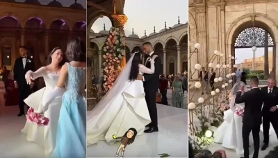 حفل زفاف داخل مسجد في مصر يثير جدلاً واسعًا