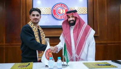 نادي ضمك يعلن التعاقد مع اللاعب السوري محمد الصلخدي