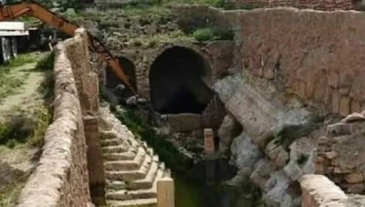 نبع مائي في سوريا بعمر 6 الاف عام يعود للتدفق من جديد
