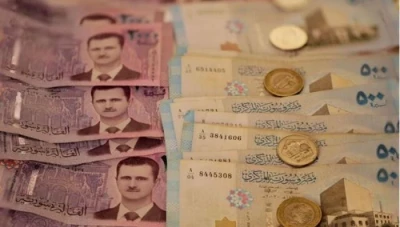 إغلاق سعر صرف الليرة السورية على انخفاض كبير