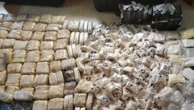 إفشال محاولة تهـ.ـريب مخـ.ـدرات من سوريا إلى العراق بطريقة غريبة