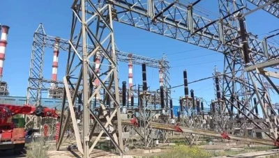 بالصور... المحطة الحرارية تتجهز للعودة