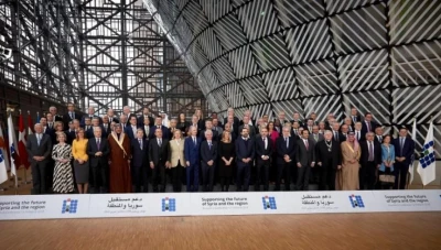 قيمة المبالغ التي تعهدت الدول المانحة بتقديمها للشعب السوري