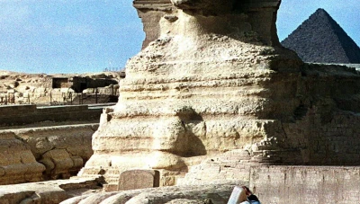 ضجة كبيرة في مصر... تمثال أبو الهول يغمض عيونه وخبير يوضح