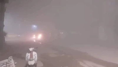 العاصفة مستمرة تحـ.ـذير العاصفة لم تبلغ ذروتها