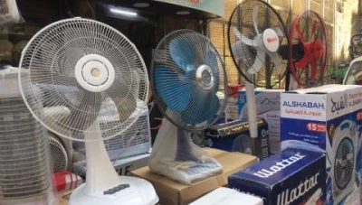 ارتفاع كبير بأسعار المراوح بنسبة ألف بالمئة