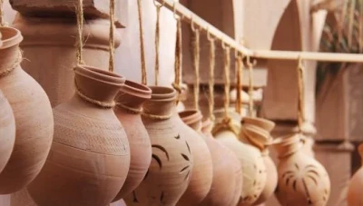 اواني الفخار بديل البراد بسوريا