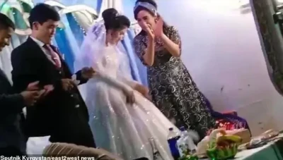 الشرطة تتدخل ضد عريس ضرب عروسه أمام الحضور لأنها فازت عليه