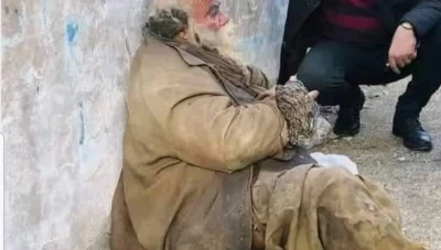 وفاة أشهر مشرد في سوريا