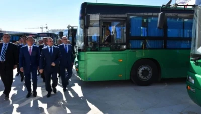 سوريا تستلم 100 باص نقل داخلي جديد