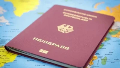 جواز السفر الالماني الثاني عالميًا