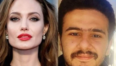 يوسف رزق يعد ابنه بس نشلك الحفوضة منطلبلك انجلينا جولي