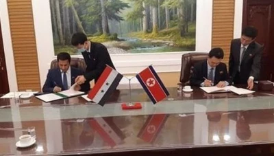 مباحثات سورية كورية لتعزيز التعاون العلاقات بين الطرفين