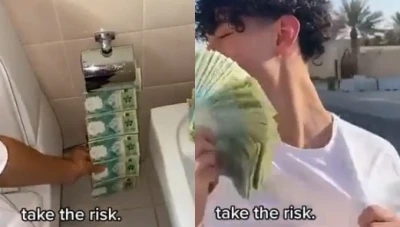 الداخلية توقف “يوتيوبر” يسيء للعملة ويستخدمها كـ”ورق تواليت”