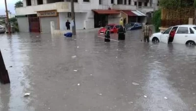 متل العادة المسؤول  يتفاجأ بقدوم فصل الشتاء وتغرق البلد في “شبر مي”