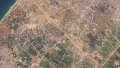 صور الأقمار الصناعية تكشف مسار طائرة وفد الاحتلال خلال توجهها إلى أذربيجان لتوقيع اتفاق تقني مع تركيا