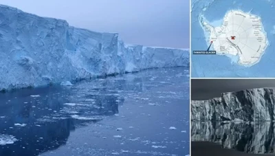 انهـيار نهر ثويتس الجليدي يـهـدد بكـارثـة عالمية محتملة