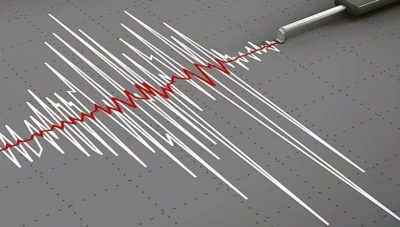 هزة أرضية جديدة على بعد 44 كم شمال غرب اللاذقية