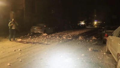 ضـ..ـحايا مدنيون بقصـ..ـف طال حي الجميلية في مدينة حلب