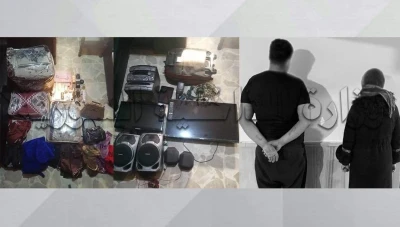 توقيف زوجين يشتركان في جرائم النصب والابتزاز