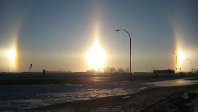 ظاهرة نادرة تتسلل إلى سماء دمشق: الشموس الكـاذبة