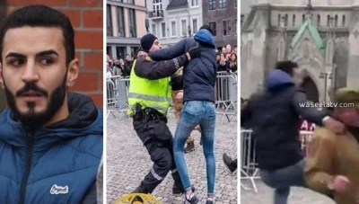 غيرة دينيه تحول لاجئ سوري إلى “بطل”.. شاهد ما فعله تجاه القرآن الكريم