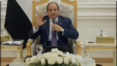 السـيسي يـحـذر من الـتحـركـات الإسـرائـيـلية في سوريا
