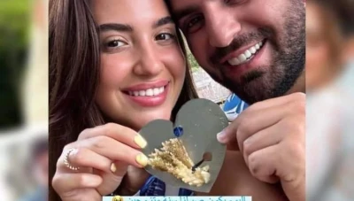 غيث مروان وسارة الورع يتبنيان مرجاناً في ذكرى زواجهما