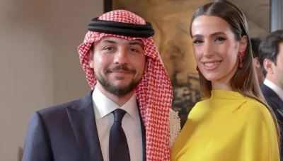 الأمير الحسين والأميرة رجوة يحتفلان بذكرى زواجهما الأولى وينتظران مولودهما الأول