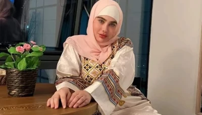 حقيقة ظهور "انجي خوري" بالحجاب على وسائل التواصل الاجتماعي