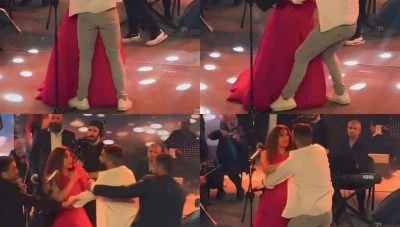 معجب يقـتحـم حفل نجوى كرم ويحـتضنـها أمام الآلاف في دمشق