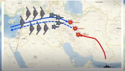 البنتاغون يكشف مسار المقـ.ـ اتلات التي ضـ.ـربت منشآت نـ.ـووية داخل إيران