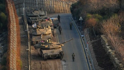 حـ.ـ ريق متعمد قرب الجولان المحتل… والأمم المتحدة تحاول السيطرة عليه