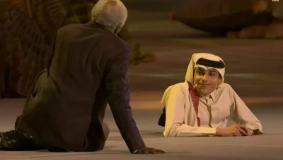 من هو الفتى "غانم المفتاح" الذي خطف القلوب في افتتاح بطولة كأس العالم في قطر