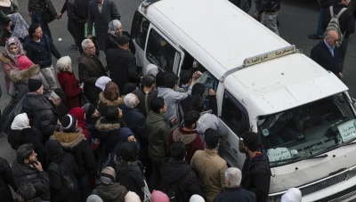 نقص المازوت يتسبب في تعطيل النقل البري بين دمشق والبوكمال