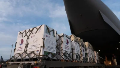 الخـارجـية القـطرية: إرسـال طـائرة مسـاعدات إنسـانـية إلى دمشق