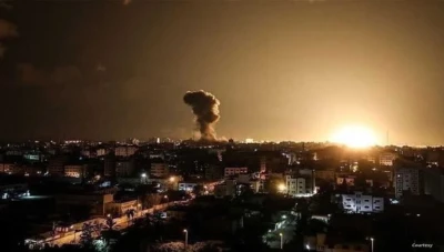 غارات إسرائيلية مفاجئة قرب مواقع حساسة في دمشق وتوتر أمني جنوب سوريا بعد بيان درزي حاسم