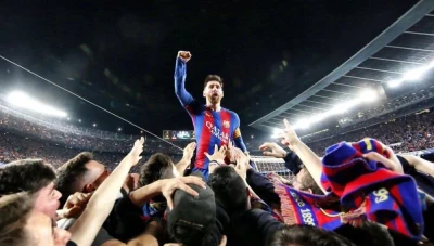 عرض منديل ميسي "التاريخي" في المزاد بمبلغ ضخم