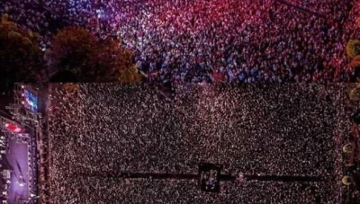 تامر حسني يثـير الجـدل بحفل في الإسكندرية وسط الأحدا.ث المأسـاوية في غـ.ـز.ة ولبـنان