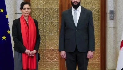 الشرع يلتقي مفوضة الاتحاد الأوروبي لمناقشة دعم سوريا وتحقيق الاستقرار