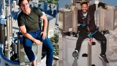 جرأة توم كروز وويل سميث تتجسّد في برج خليفة: بين تحدّي الحواف بلا حبال واعتماد الإثبات