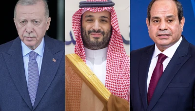 ولي العهد السعودي يناقش القضية الفلسطينية مع السيسي وأردوغان