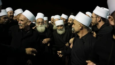 وفد ديني درزي من سوريا يزور مقام النبي شعيب في الجليل بتنسيق سوري-إسرائيلي