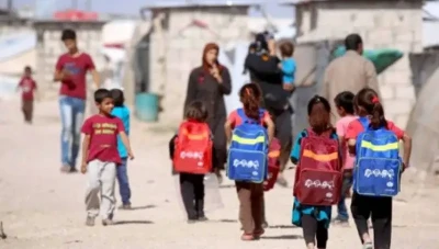 إعفـاء اللاجئين من شـروط العمل والإقـامة لتسجيل أبنائهم في المدارس بالأردن