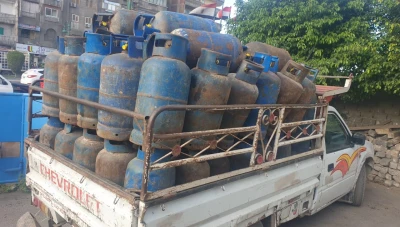 خطف سيارة محملة بأسطوانات الغاز في حمص