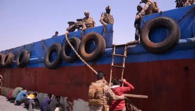 رئاسة أركان الجيش العراقي تكشف عن ضبط سفينة مجهولة الهوية