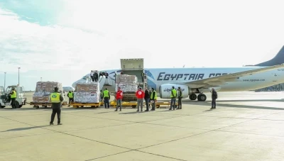 مسـاعدات إنـسـانية من الهـلال الأحمـر المصـري لدعـم الأسـر الأكـثر احتيـاجاً في سوريا