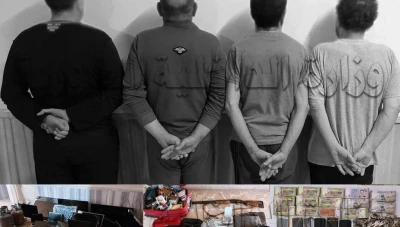 القبض على أربعة أشخاص في حلب لإقدام أحدهم على سرقة حوالي ثلاثين منزل ومكتب وقيام الآخرين بتصريف المسروقات